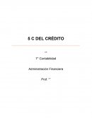 El proceso de evaluación del crédito: Las 5 C
