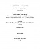 Aplicación de la antología en nuestra vida cotidiana y carrera