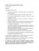 Gobierno aplaza pago de deuda en pesos. El economista