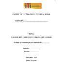 LOS ELEMENTOS CONSTITUTIVOS DEL ESTADO