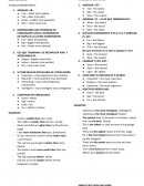 Ingles. 4 REGLAS IMPORTANTES