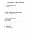 Proyecto Caso Túnel De La Mancha Contenido