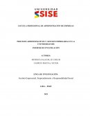 Gestión Empresarial, Emprendimiento y Responsabilidad Social