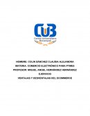 EJERCICIO VENTAJAS Y DESVENTAJAS DEL ECOMMERCE