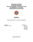 Rectificacion Onda senoidal