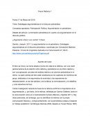 Estrategias argumentativas en el discurso periodístico