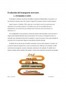 Evolución del transporte terrestre
