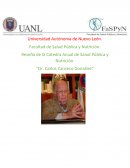 Reseña de Reseña de la Catedra Anual de Salud Pública y Nutrición. “Dr. Carlos Canseco González”