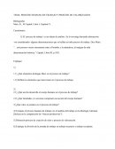 PROCESO HUMANO DE TRABAJO Y PROCESO DE VALORIZACION