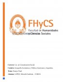 Los movimientos socioambientales por la lucha de los recursos naturales de Argentina