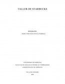 TALLER DE STARBUCKS