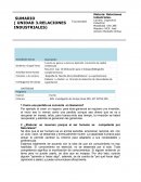 Relaciones industriales unidad 3