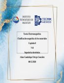 Clasificación magnética de los materiales