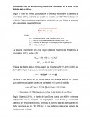 Cálculo del área de recolección y número de habitantes en la zona 14 del distrito de Los Olivos