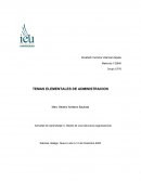 Diseño de una estructura organizacional