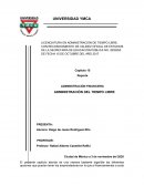 Administración del tiempo libre