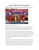 Bayern Múnich se lleva la Supercopa
