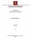 FORMATO DEL PLAN ESTRATEGICO