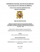 GESTIÓN DE LA PRODUCCIÓN U OPERACIONES EMPRENDIMIENTO, ALTA DIRECCIÓN, LIDERAZGO Y CADENAS PRODUCTIVAS