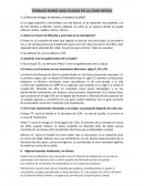 TRABAJO SOBRE UNA CIUDAD EN LA EDAD MEDIA