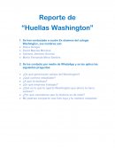 Reporte de “Huellas Washington”