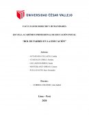 Rol de padres y familia en la educación