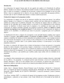 Evaluación de Impacto de Proyectos Sociales