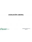 LEGISLACIÓN LABORAL . Las fuentes del Derecho de Trabajo