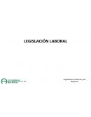 LEGISLACIÓN LABORAL . Las fuentes del Derecho de Trabajo