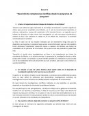 Desarrollo de competencias científicas desde los programas de postgrado