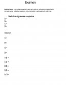 Examen matemáticas