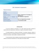 ANALIZANDO LA ORGANIZACIÓN CASO CONSULTORIO MEDICO