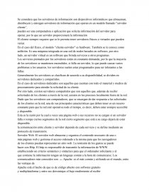 “Los Servidores informáticos y cómo funcionan”. Página 1
