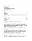 Informe sesión 3: “Equivalente mecánico del calor”