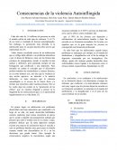 Violencia Autoinflingida