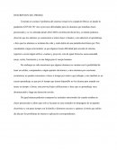 DESCRIPCION DEL PROBLEMA pandemia (COVID-19)