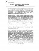 RIESGO Y RENDIMIENTO: MODELO CAPM