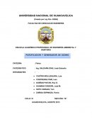 PURIFICADOR Y GENERADOR DE OZONO - INVESTIGACION INFORME