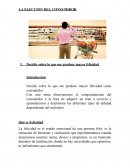 Eleccion de consumidor