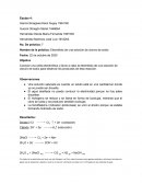 Electrólisis de una solución de cloruro de sodio