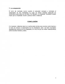 Errores al evaluar desempeño. Página 4