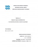 ENSAYO INTERPRETATIVO “Las características del adulto en situación de aprendizaje”