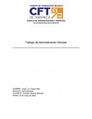 Trabajo de Administración General