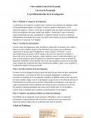 Problematización de la investigación