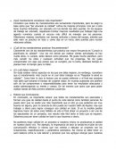 ¿Qué mandamiento consideran más importante?