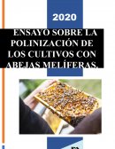 ENSAYO SOBRE LA POLINIZACIÓN DE LOS CULTIVOS CON ABEJAS MELÍFERAS