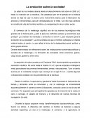 La evolución sobre la sociedad