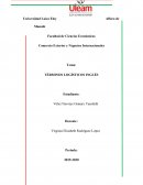 TÉRMINOS LOGÍSTICOS INGLÉS