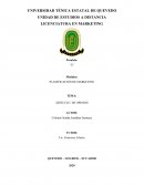 PLANIFICACION DE MARKETING. ARTICULO DE OPINION ACERCA DEL TURISMO EN EL ECUADOR