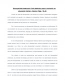 Discapacidad Intelectual. Guía didáctica para la inclusión en educación inicial y básica